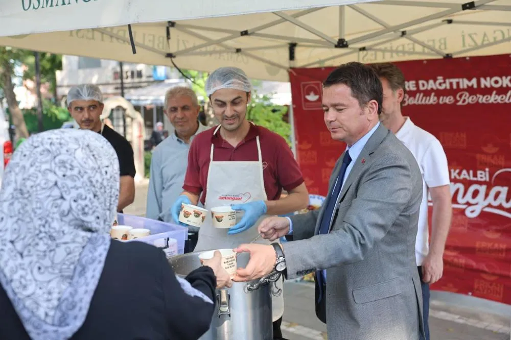 Osmangazi’de Muharrem Ayının Bereketi Yaşandı